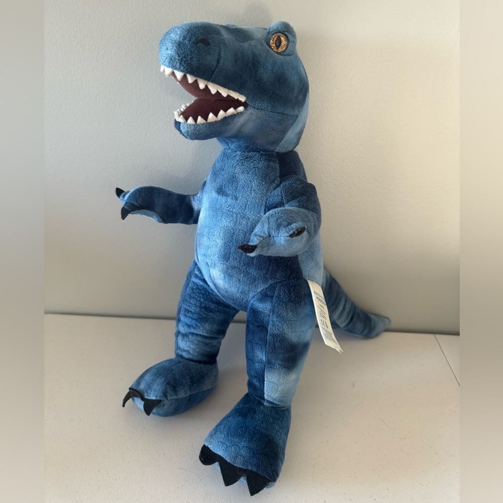 Build a Bear Blue Dinosaur plush